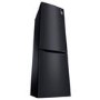 LG GBB60MCPFS 201x60cm 375L Freestanding Fridge Freezer - Matte Black