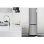 LG GBB60PZJZS Extra Efficient Freestanding Fridge Freezer - Shiny Steel