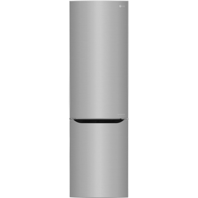LG GBB60PZJZS Extra Efficient Freestanding Fridge Freezer - Shiny Steel