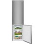 LG GBB60PZJZS Extra Efficient Freestanding Fridge Freezer - Shiny Steel
