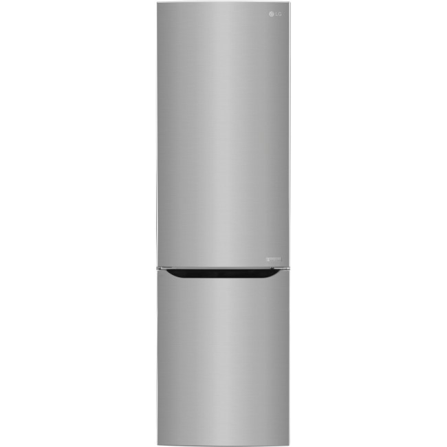 LG GBB60PZPFS Ultra Efficient Freestanding Fridge Freezer - Shiny Steel