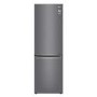 LG 341 Litre 60/40 Freestanding Fridge Freezer - Stainless steel