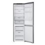 LG 341 Litre 60/40 Freestanding Fridge Freezer - Stainless steel