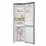 LG 341 Litre 60/40 Freestanding Fridge Freezer - Stainless steel