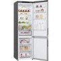 LG NatureFRESH 384 Litre 70/30 Freestanding Frost Free Fridge Freezer - Silver