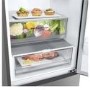 LG NatureFRESH 384 Litre 70/30 Freestanding Frost Free Fridge Freezer - Silver