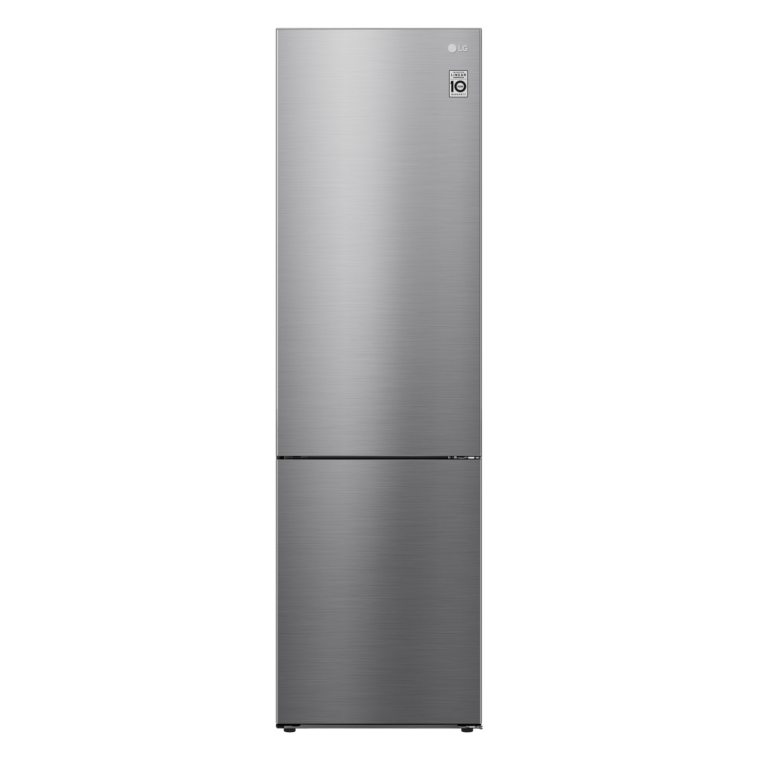 LG 340 Litre 70/30 Freestanding Fridge Freezer - Shiny Steel