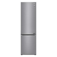 Refurbished LG GBB62PZGFN Freestanding 296 Litre 70/30 Frost Free Fridge Freezer Stainless Steel