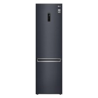 Refurbished LG GBB72MCUFN Freestanding 340 Litre 70/30 Fridge Freezer Black
