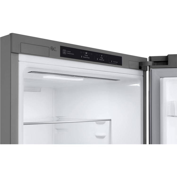 LG GBB72PZEFN Freestanding 70/30 Fridge Freezer With Linear Compressor - Stainless Steel