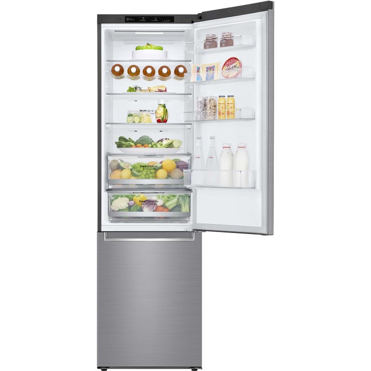 LG GBB72PZEFN Freestanding 70/30 Fridge Freezer With Linear Compressor - Stainless Steel