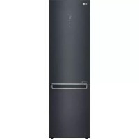 Refurbished LG Centum GBB92MCABP Freestanding 384 Litre 70/30 Frost Free Fridge Freezer Matte Black