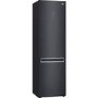 Refurbished LG Centum GBB92MCABP Freestanding 384 Litre 70/30 Frost Free Fridge Freezer Matte Black