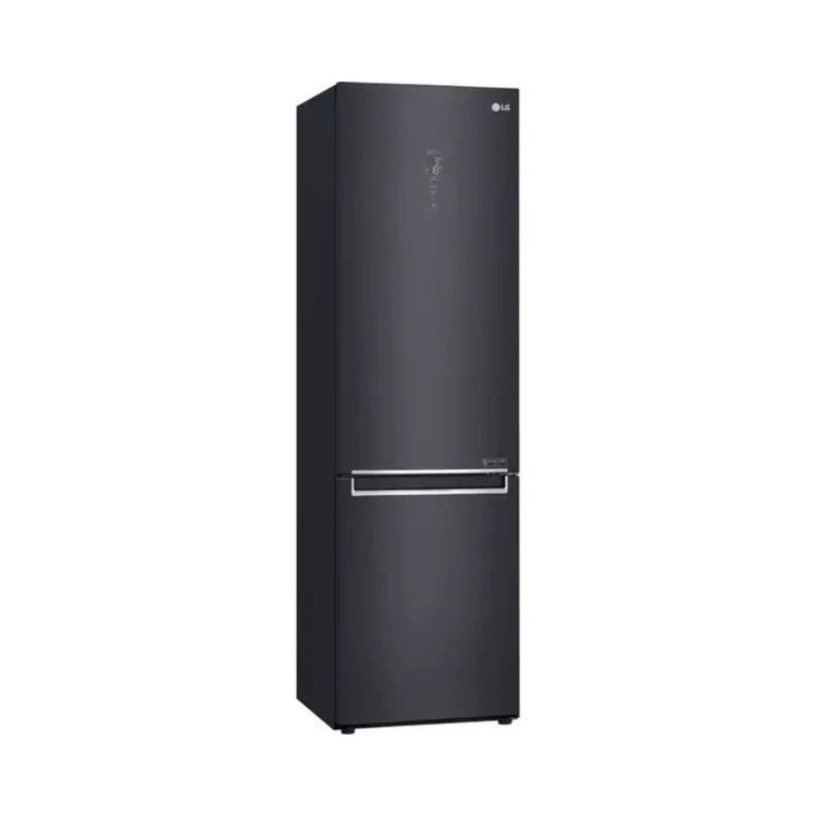 Refurbished LG Centum GBB92MCABP Freestanding 384 Litre 70/30 Frost Free Fridge Freezer Matte Black