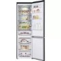 Refurbished LG Centum GBB92MCABP Freestanding 384 Litre 70/30 Frost Free Fridge Freezer Matte Black