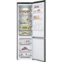 Refurbished LG GBB92MCB2P Freestanding 384 Litre 70/30 Frost Free Fridge Freezer Black