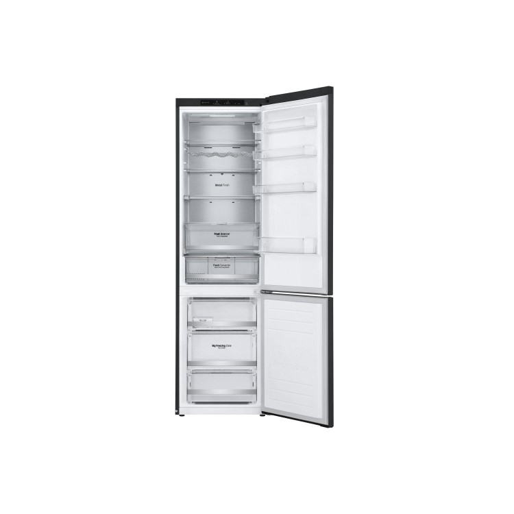 LG 384 Litre 70/30 Freestanding Fridge Freezer - Black