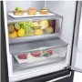 LG 384 Litre 70/30 Freestanding Fridge Freezer - Matte Black