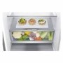 Refurbished LG GBB92STAXP Freestanding 384 Litre 70/30 Frost Free Fridge Freezer Stainless Steel