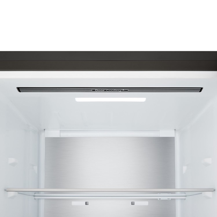 LG NatureFRESH 375 Litre 60/40 Fridge Freezer - Black