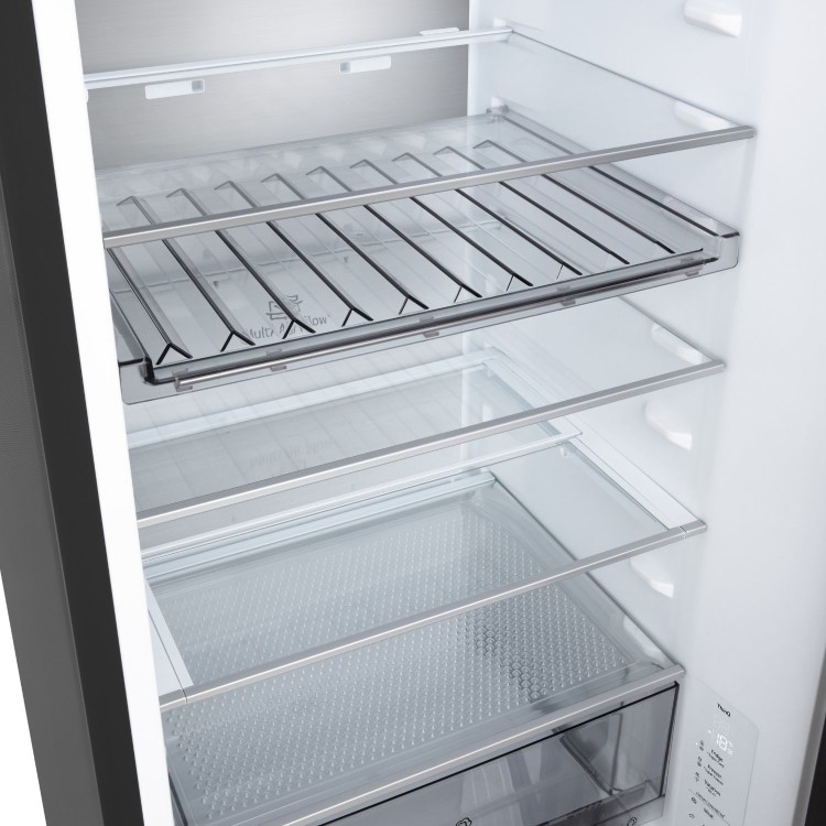 LG NatureFRESH 375 Litre 60/40 Fridge Freezer - Black