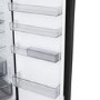 LG NatureFRESH 375 Litre 60/40 Fridge Freezer - Black