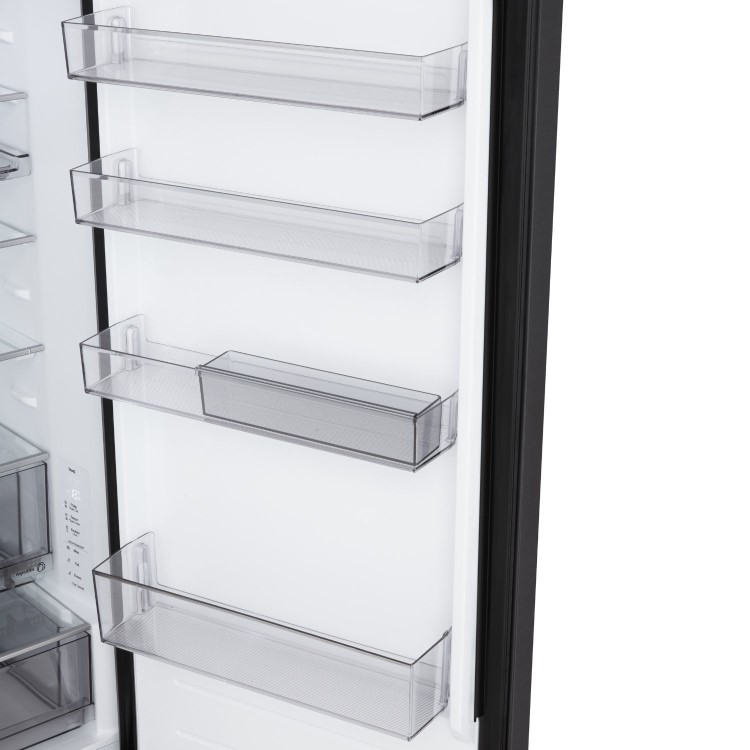 LG NatureFRESH 375 Litre 60/40 Fridge Freezer - Black