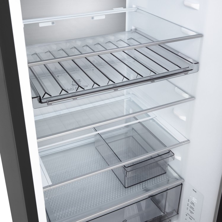LG NatureFRESH 375 Litre 60/40 Fridge Freezer - Black