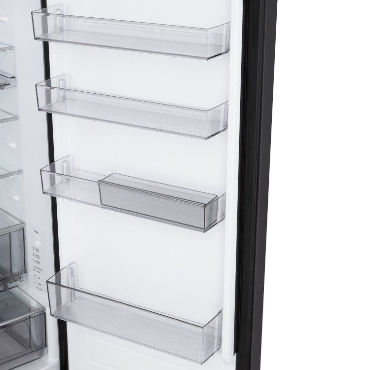 LG NatureFRESH 375 Litre 60/40 Fridge Freezer - Black