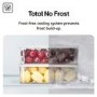 LG NatureFRESH 333 Litre 60/40 Fridge Freezer - Silver
