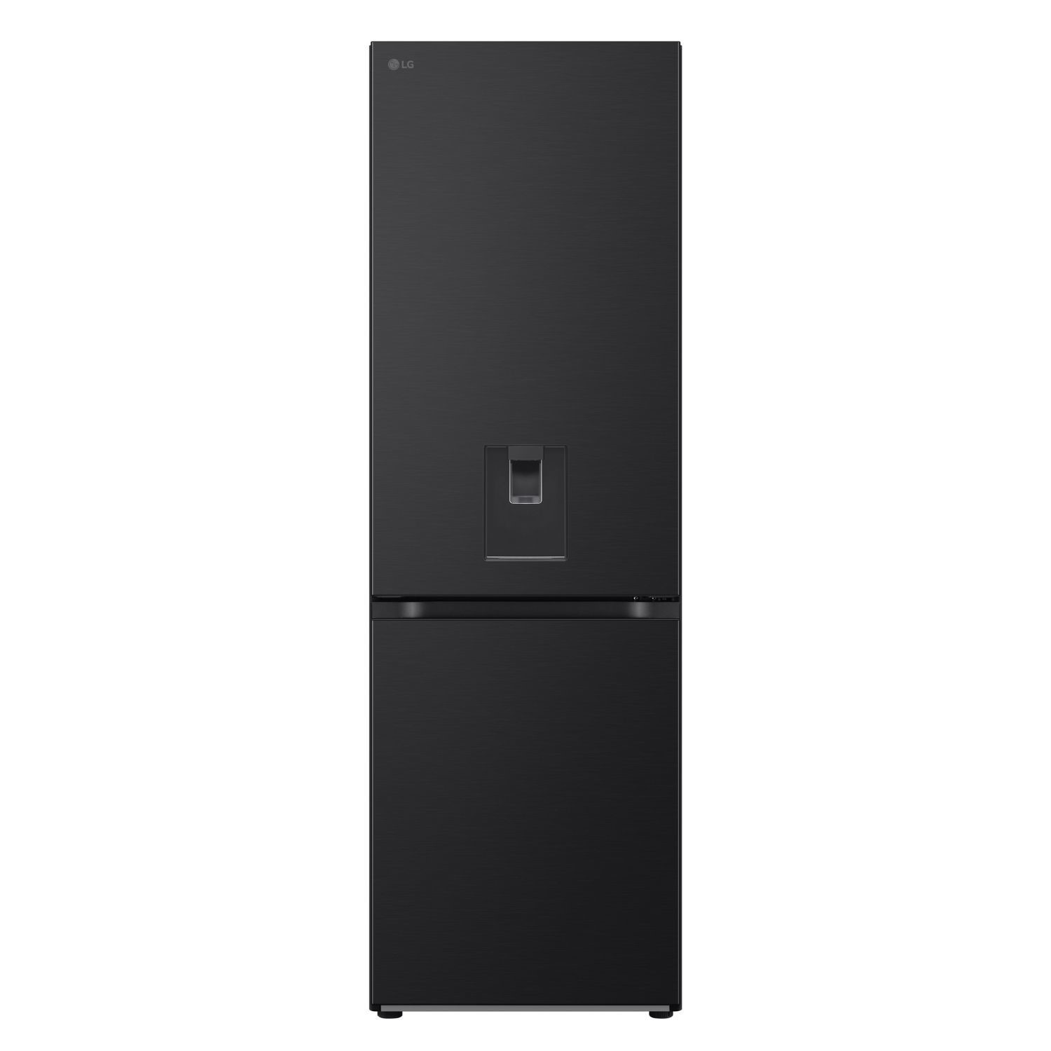 Lg Black Naturefresh 343 Litre 60/40 Freestanding Fridge Freezer - Matte