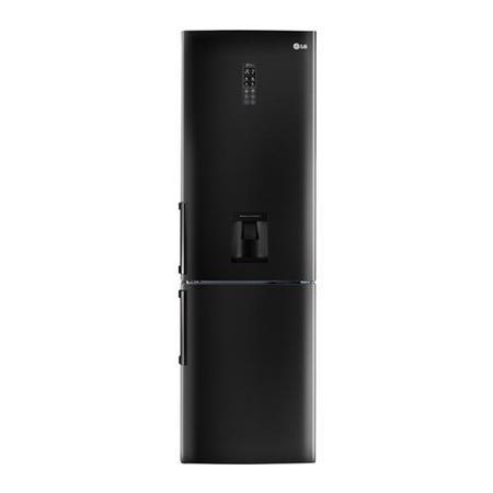LG GBF539WBQWB Freestanding Fridge Freezer Black With Non-plumbed Water Dispenser