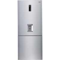 LG GBF548PZDZH 70/30 Frost Free Freestanding Fridge Freezer With Water Dispenser - Steel