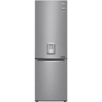 GRADE A3 - LG GBF61PZJZN Freestanding 60/40 Fridge Freezer With Non-plumb Water Dispenser - Stainless Steel