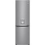 GRADE A3 - LG GBF61PZJZN Freestanding 60/40 Fridge Freezer With Non-plumb Water Dispenser - Stainless Steel