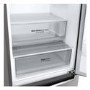 Refurbished LG NatureFRESH GBF62PZGGN Freestanding 384 Litre 70/30 Frost Free Fridge Freezer Silver