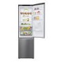 Refurbished LG NatureFRESH GBF62PZGGN Freestanding 384 Litre 70/30 Frost Free Fridge Freezer Silver