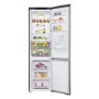 LG NatureFRESH 384 Litre 70/30 Freestanding Fridge Freezer - Shiny Steel