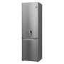 Refurbished LG NatureFRESH GBF62PZGGN Freestanding 384 Litre 70/30 Frost Free Fridge Freezer Silver