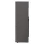 LG NatureFRESH 384 Litre 70/30 Freestanding Fridge Freezer - Shiny Steel