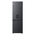 GBFSJ10DEP LG Fit & Max 332L 60/40 Freestanding Fridge Freezer - Black