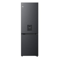 LG Fit & Max 332L 60/40 Freestanding Fridge Freezer - Black