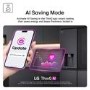 LG Fit & Max 332L 60/40 Freestanding Fridge Freezer - Black