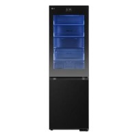 LG InstaView™ 349 Litre 60/40 Fridge Freezer - Black