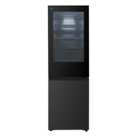 LG Fit & Max 349 Litre 60/40 Fridge Freezer - Essence Black Steel