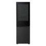 LG Fit & Max 349 Litre 60/40 Fridge Freezer - Essence Black Steel