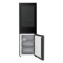 LG Fit & Max 349 Litre 60/40 Fridge Freezer - Essence Black Steel
