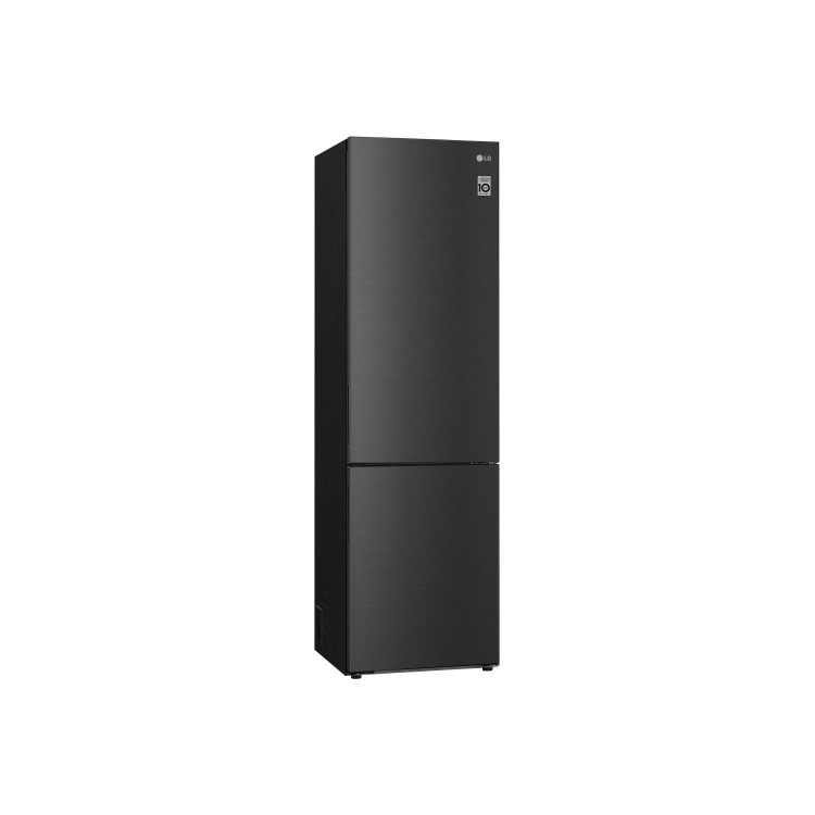 Refurbished LG NatureFRESH 384 Litre 70/30 Freestanding Fridge Freezer - Black
