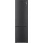 LG NatureFRESH 384 Litre 70/30 Freestanding Fridge Freezer - Black