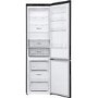Refurbished LG NatureFRESH 384 Litre 70/30 Freestanding Fridge Freezer - Black